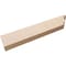 Ekena Millwork 2in. W x 6in. H x 28in. L Asheboro Woodgrain TimberThane Rafter Tail, Primed Tan RFTUR02X06X28ASHRCPR - alternate 2